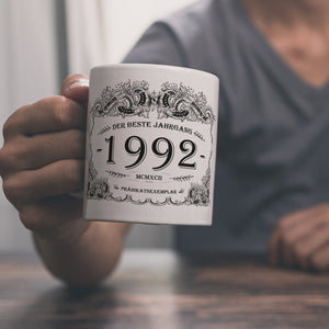 1992 der beste Jahrgang Kaffeebecher