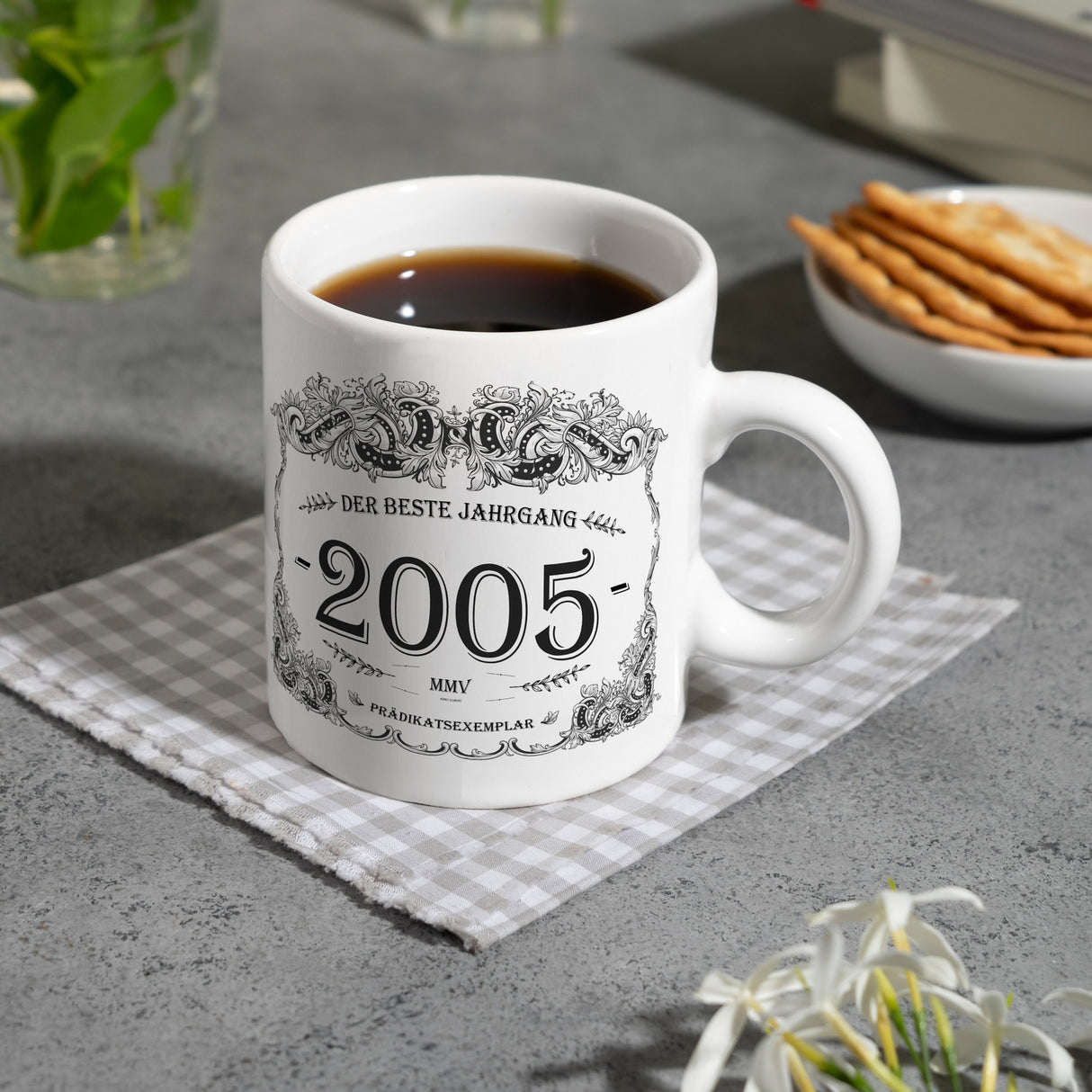 2005 der beste Jahrgang Kaffeebecher