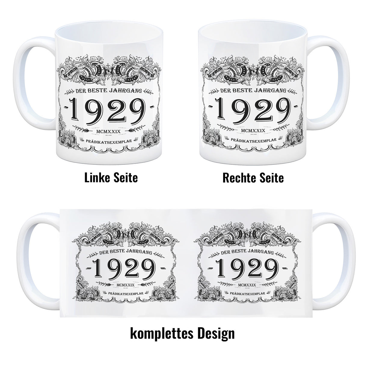 1929 der beste Jahrgang Kaffeebecher