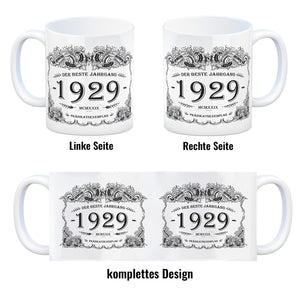 1929 der beste Jahrgang Kaffeebecher