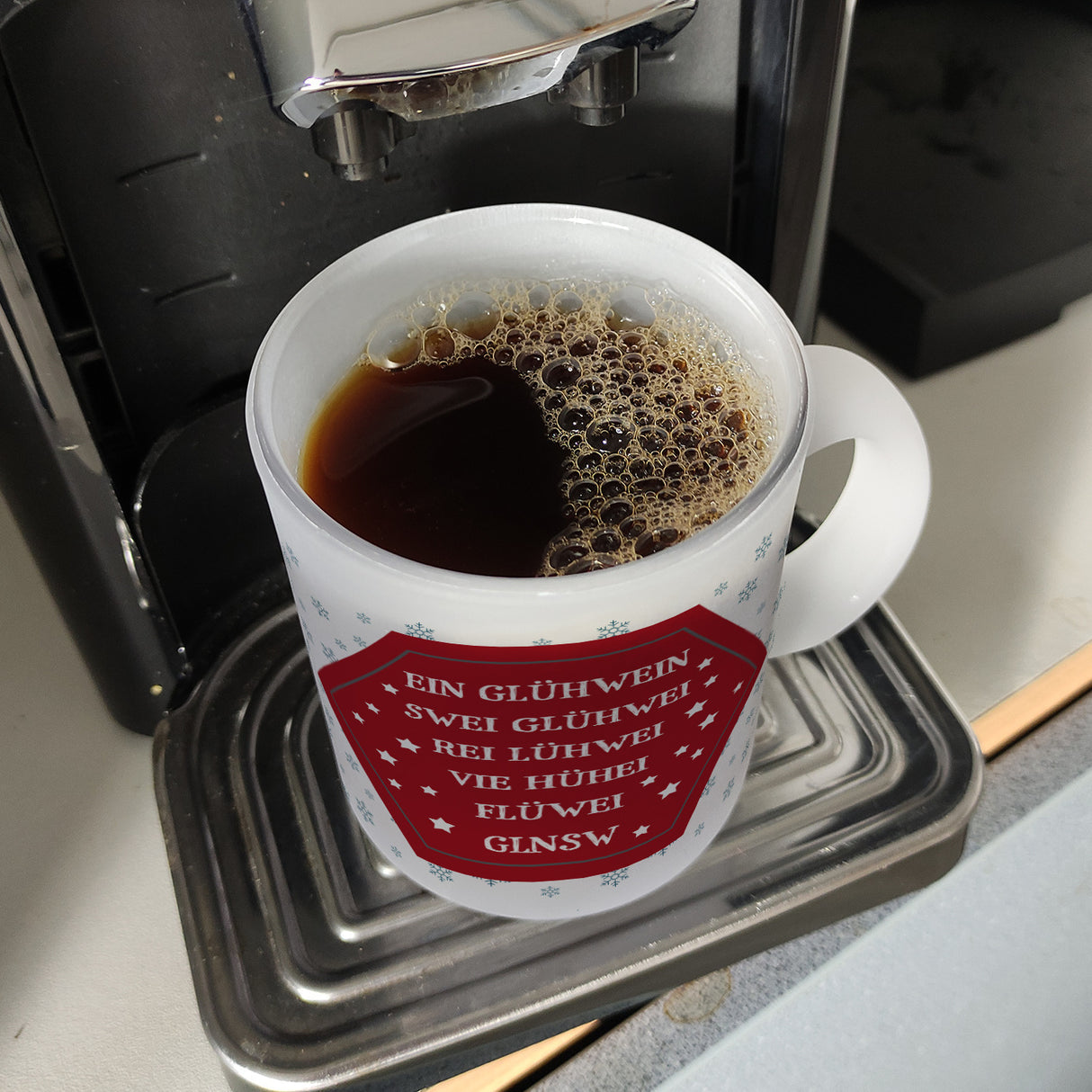 Glühwein Promille Kaffeebecher