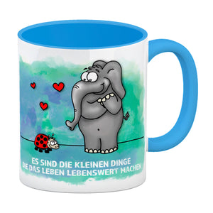 Es sind die kleine Dinge die das Leben lebenswert machen Kaffeebecher