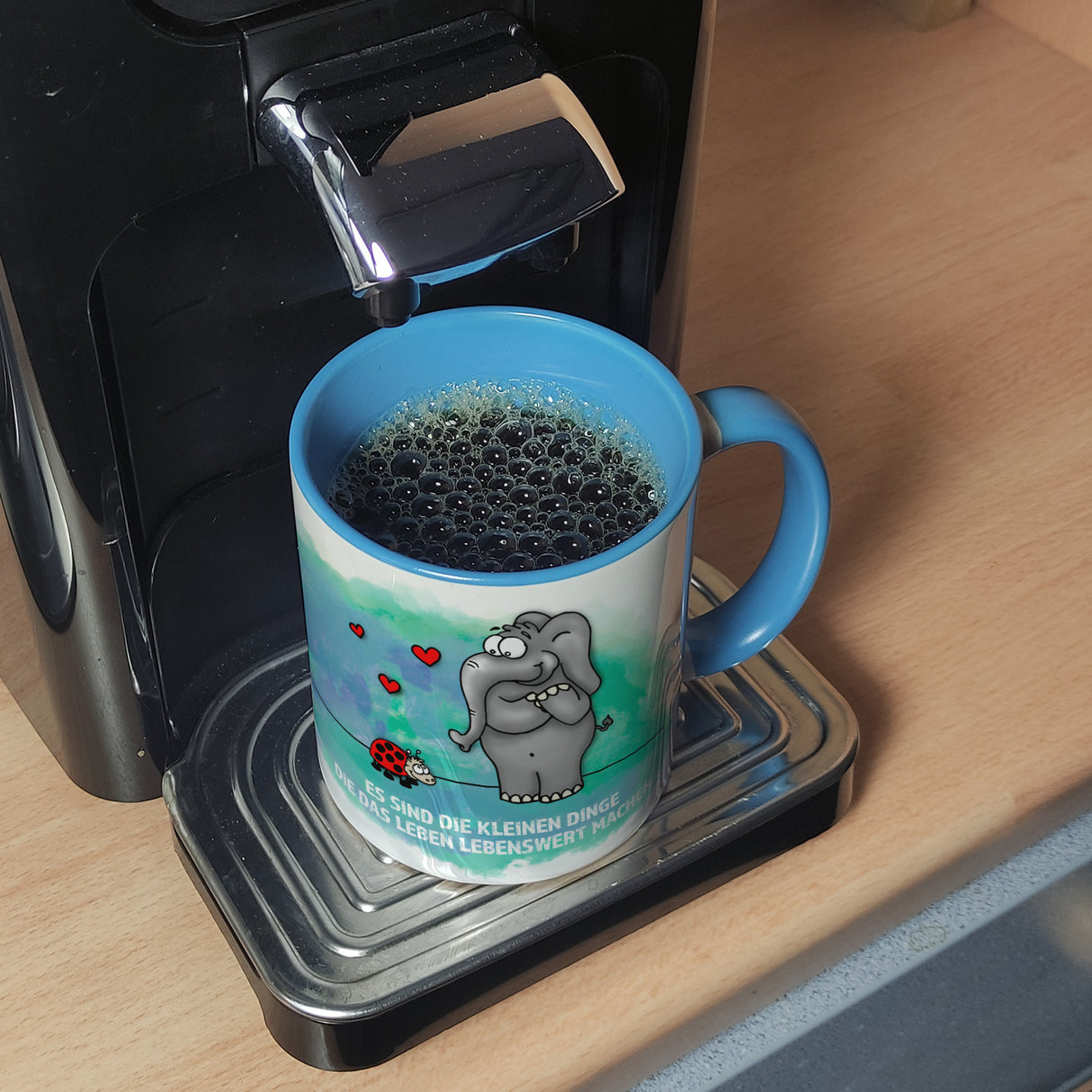 Es sind die kleine Dinge die das Leben lebenswert machen Kaffeebecher