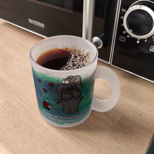 Es sind die kleine Dinge die das Leben lebenswert machen Kaffeebecher