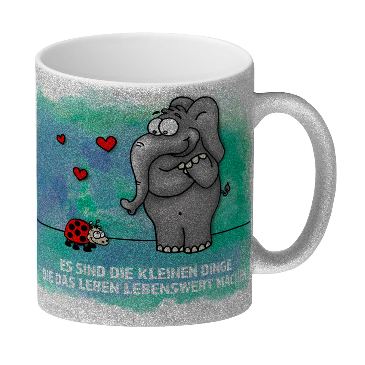 Es sind die kleine Dinge die das Leben lebenswert machen Kaffeebecher