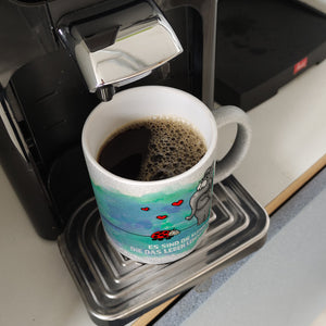Es sind die kleine Dinge die das Leben lebenswert machen Kaffeebecher