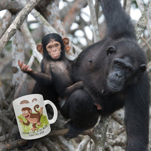 Mein Arbeitstag in drei Worten: Planet der Affen Kaffeebecher