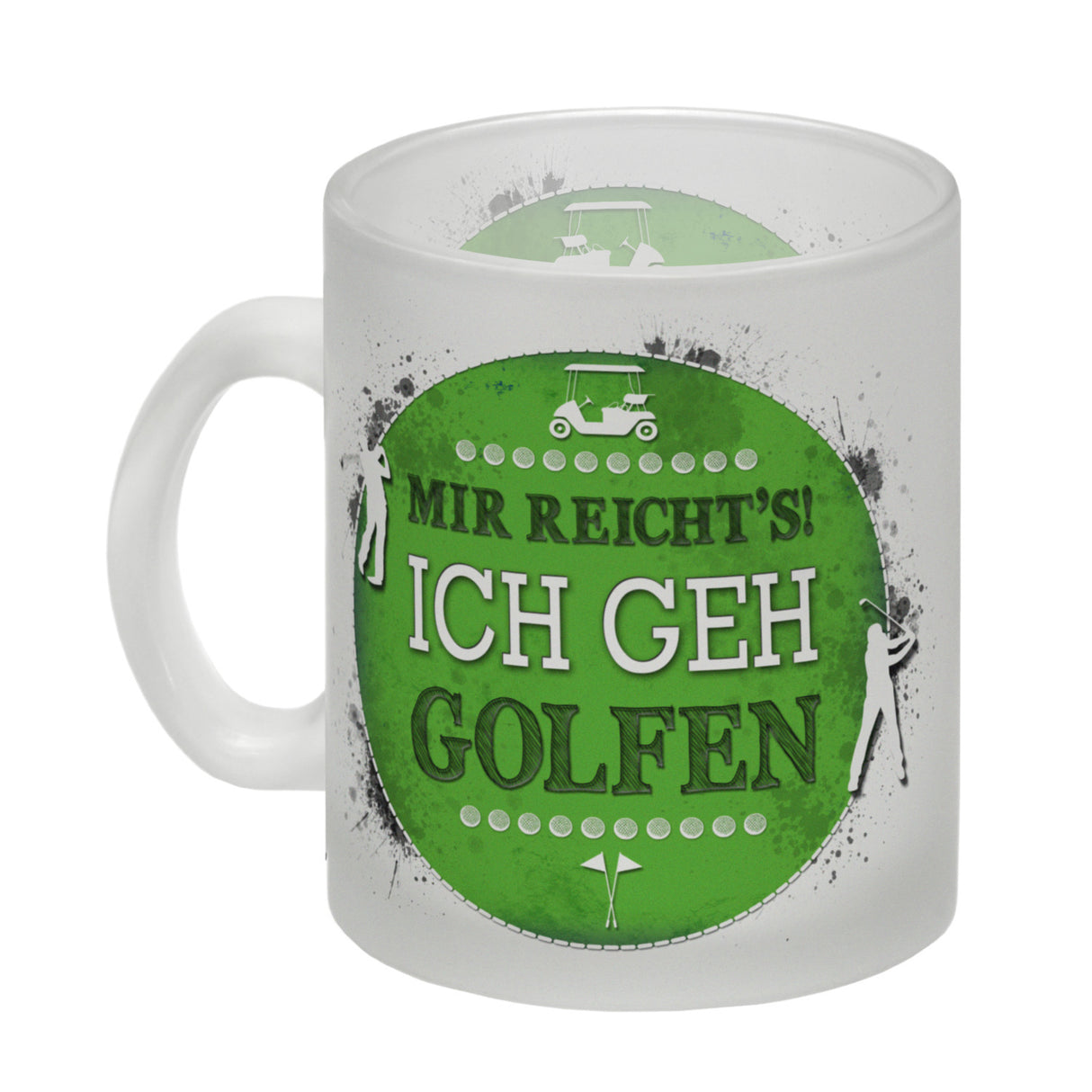 Mir reicht's! Ich geh golfen Kaffeebecher