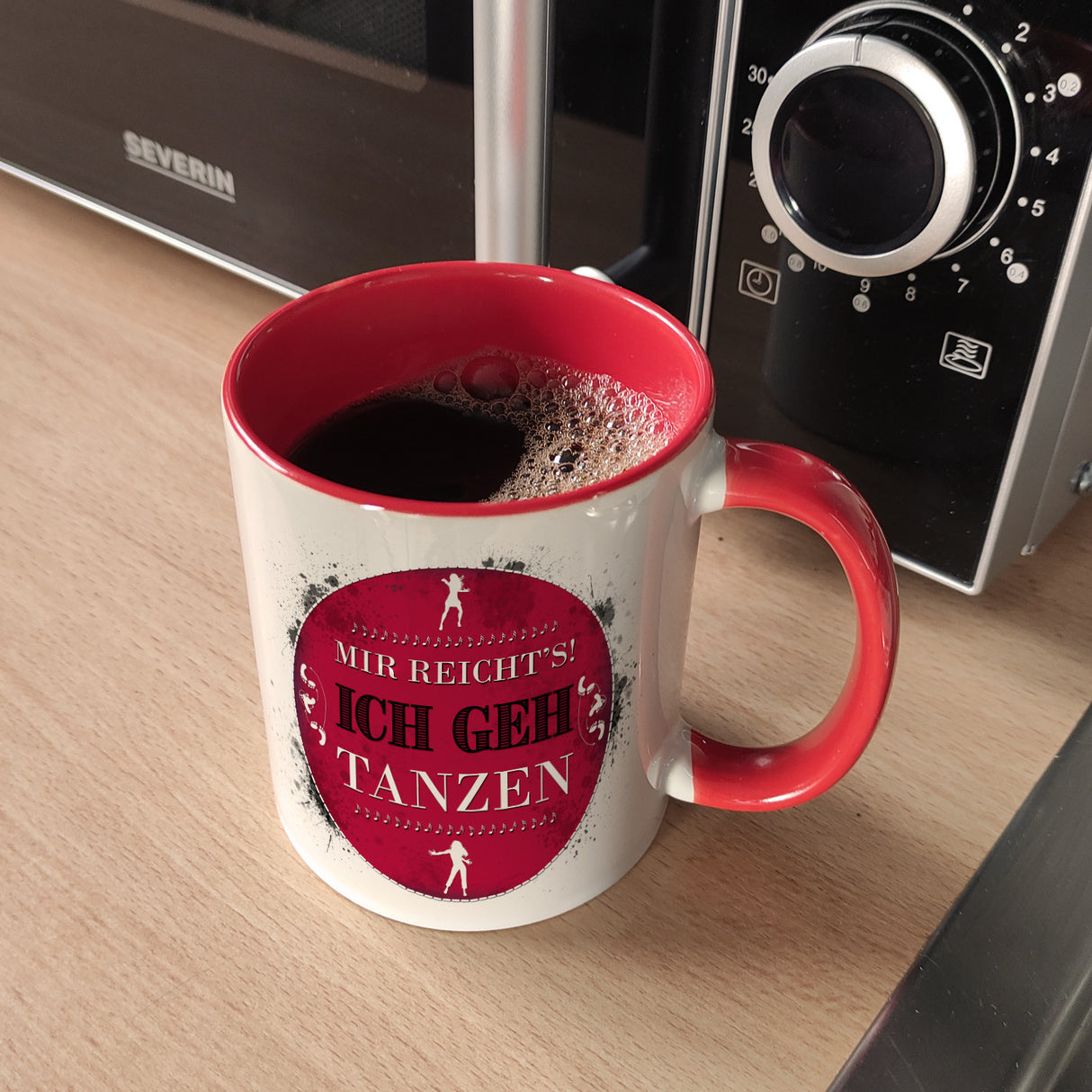 Mir reicht's! Ich geh tanzen Kaffeebecher