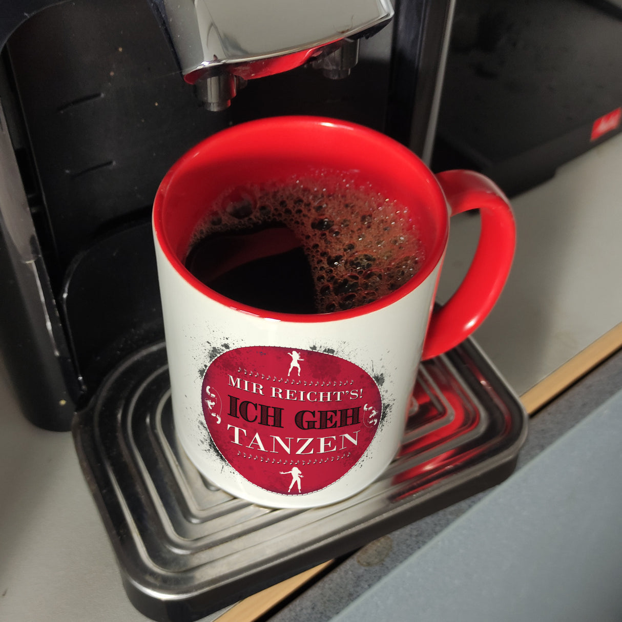 Mir reicht's! Ich geh tanzen Kaffeebecher