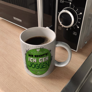 Mir reichts! Ich geh joggen Kaffeebecher