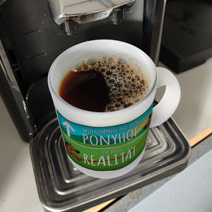 Willkommen auf dem Ponyhof... Kaffeebecher