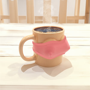 Brüste Kaffeebecher Titten Tasse mit abnehmbaren Bikinitop