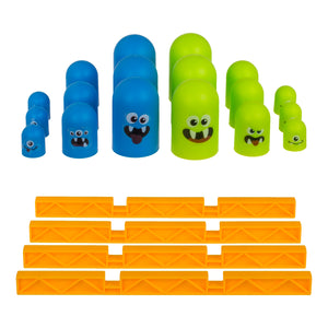 Tic Tac Toe Gesellschaftsspiel hungrige Monster Brettspiel