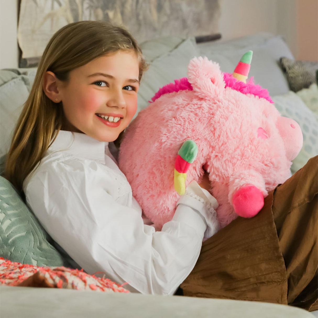 Einhorn Handwärmer Noxxiez Unicorn Kuscheltier