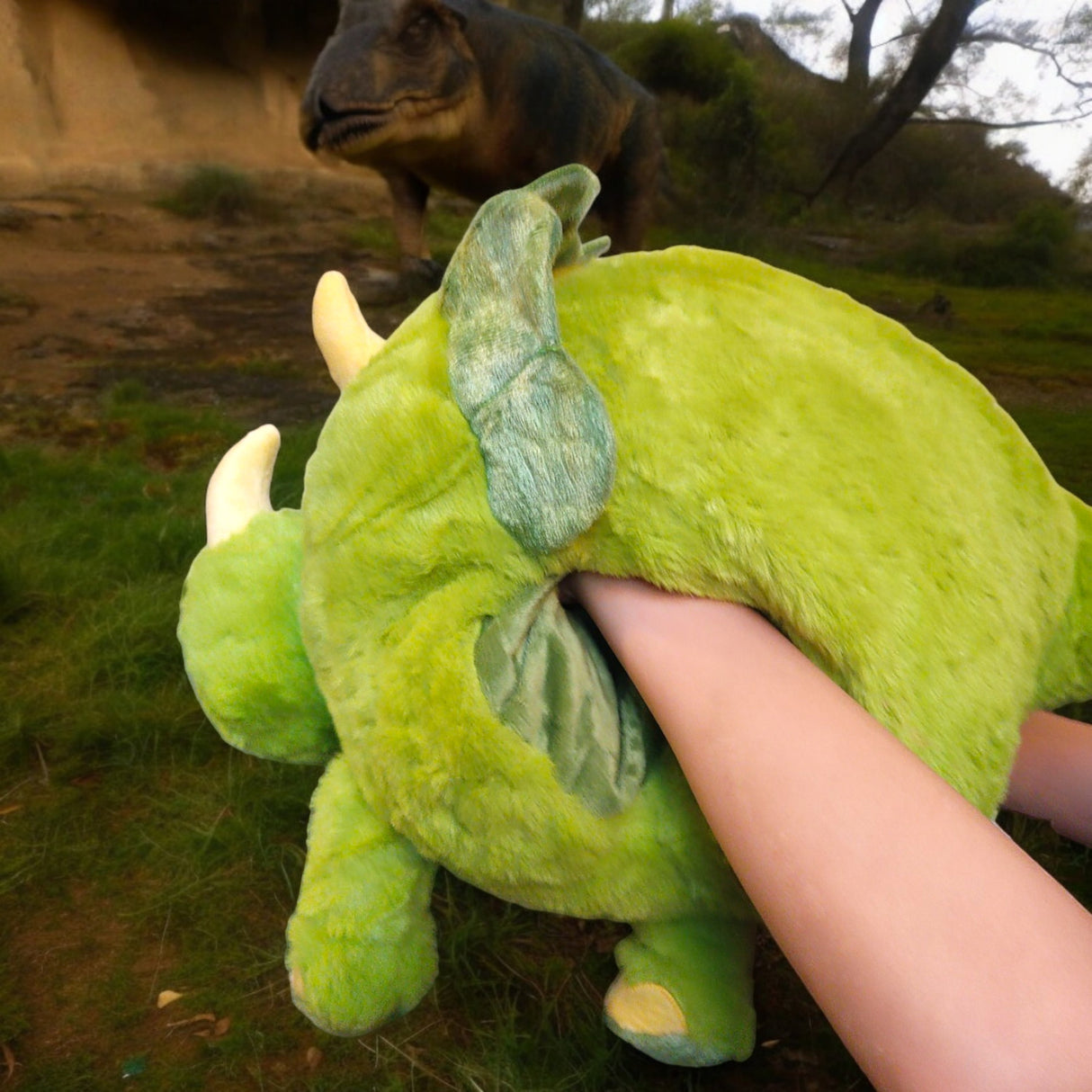 Dino Handwärmer Noxxiez Dinosaurier Kuscheltier