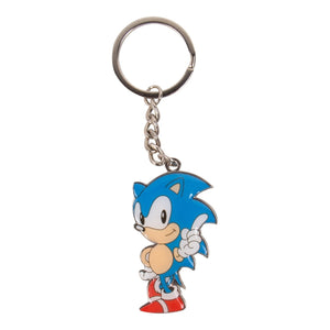 Sonic Glas mit Untersetzer und Schlüsselanhänger im Set