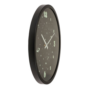 Glow in the Dark Weltraum Wanduhr Kinder Space Uhr für das Kinderzimmer