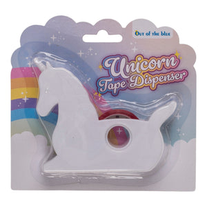 Einhorn Klebebandabroller Unicorn Abroller mit Regenbogen-Klebeband