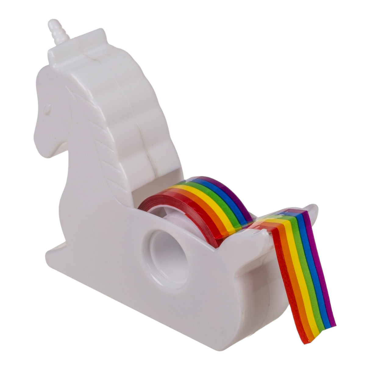 Einhorn Klebebandabroller Unicorn Abroller mit Regenbogen-Klebeband