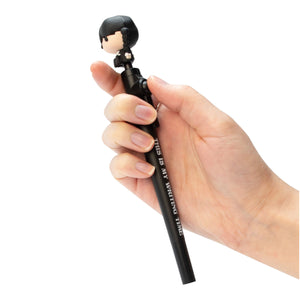 Wednesday Addams Fidget Kugelschreiber mit abnhembarer Figur