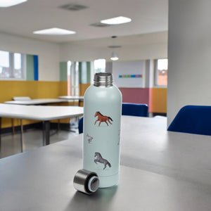 Willow Farm Pferde Thermo Trinkflasche schöne Wasserflasche für Mädchen