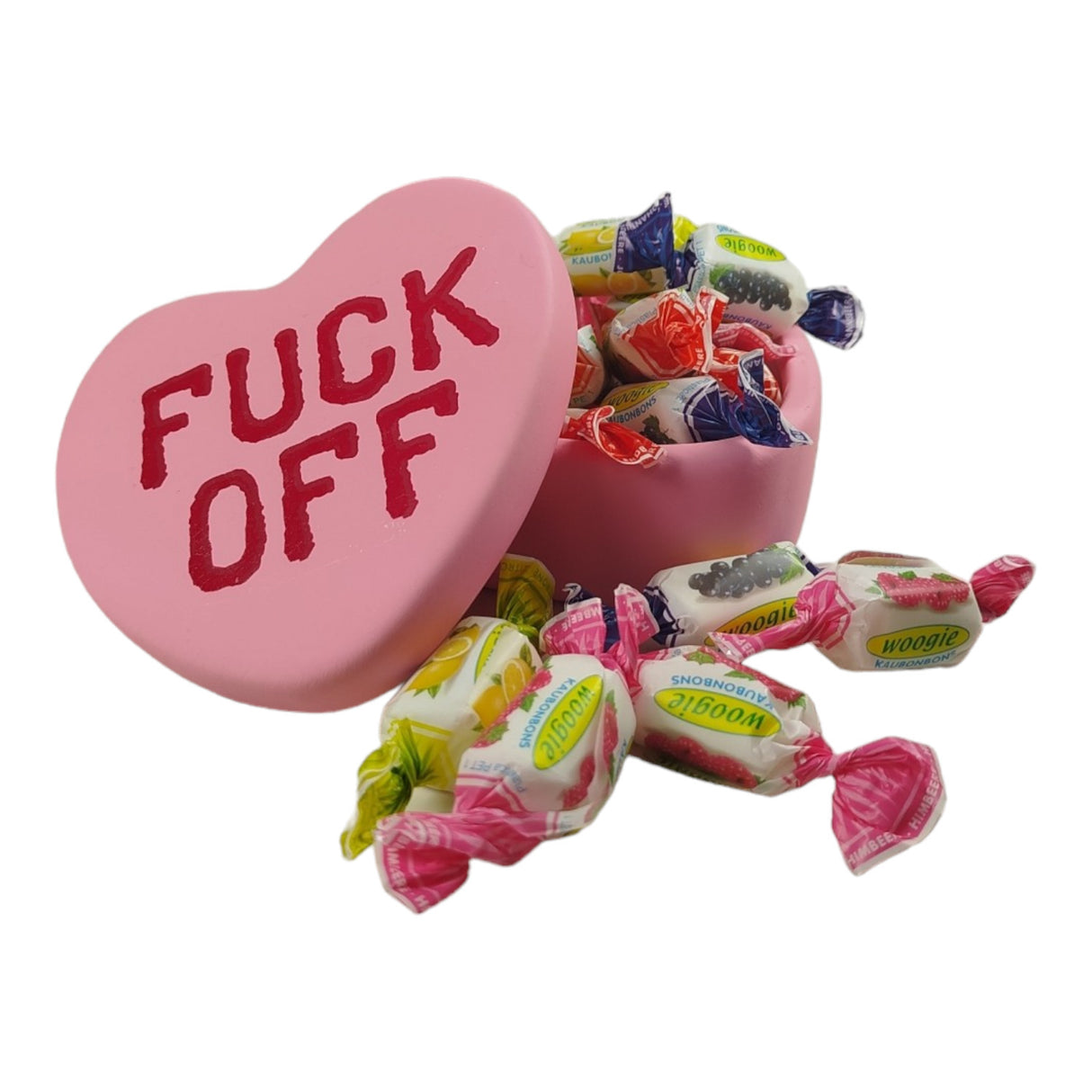Fuck Off Aufbewahrungsbox Valentinstag Deko Herzbox
