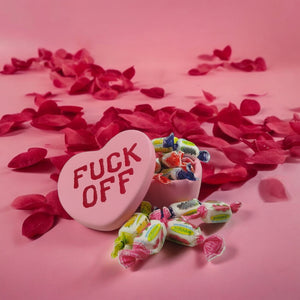 Fuck Off Aufbewahrungsbox Valentinstag Deko Herzbox