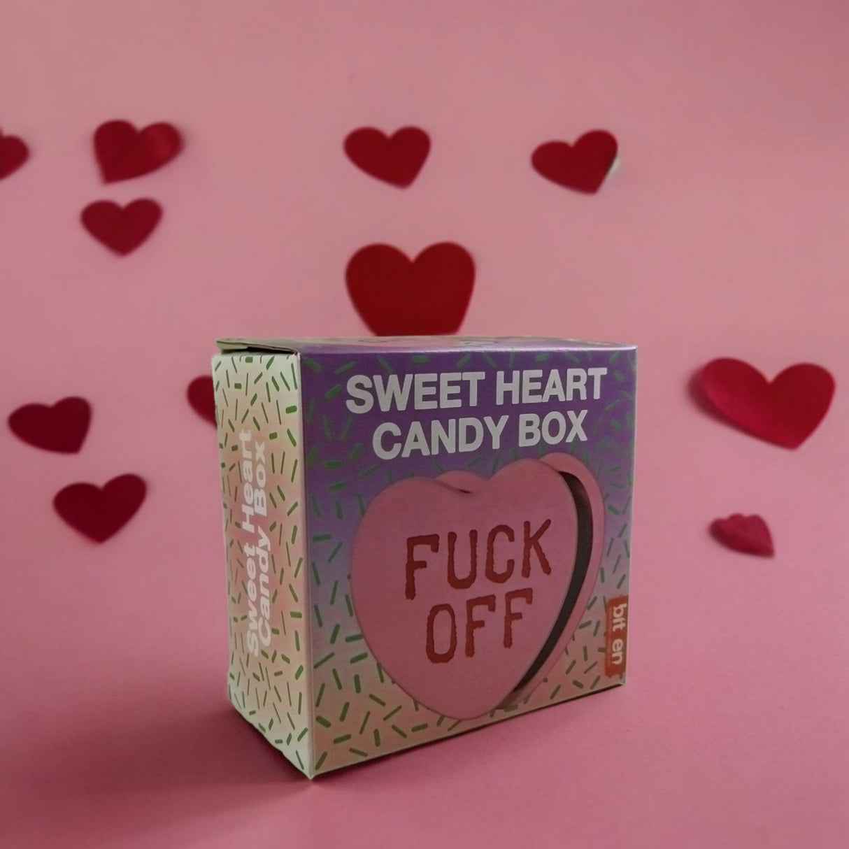 Fuck Off Aufbewahrungsbox Valentinstag Deko Herzbox