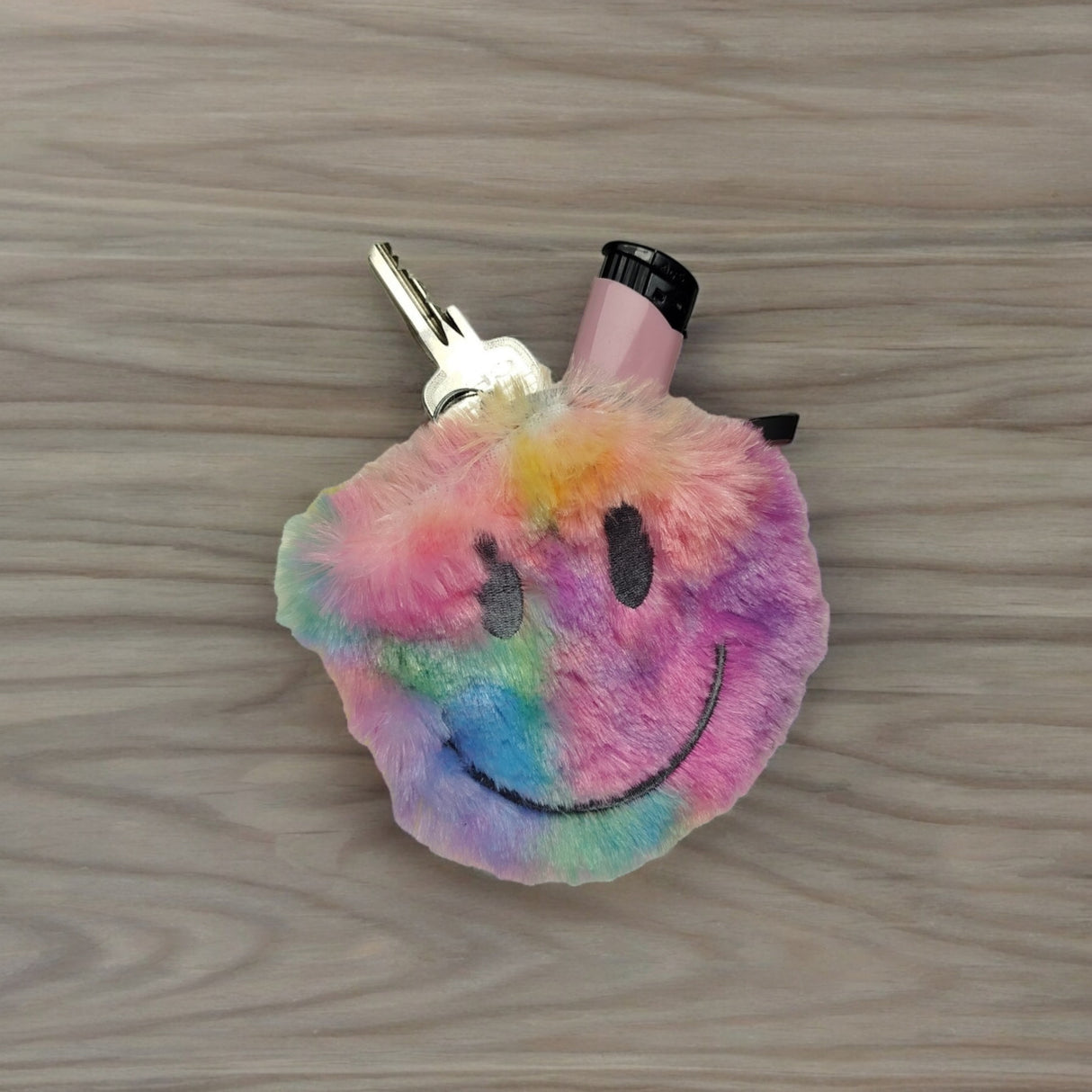 Regenbogen Emoticon Gesicht Geldbeutel bunte Mini Tasche