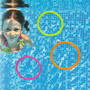 Splash Tauchringe Tauchspiel für Kinder im 3er Set