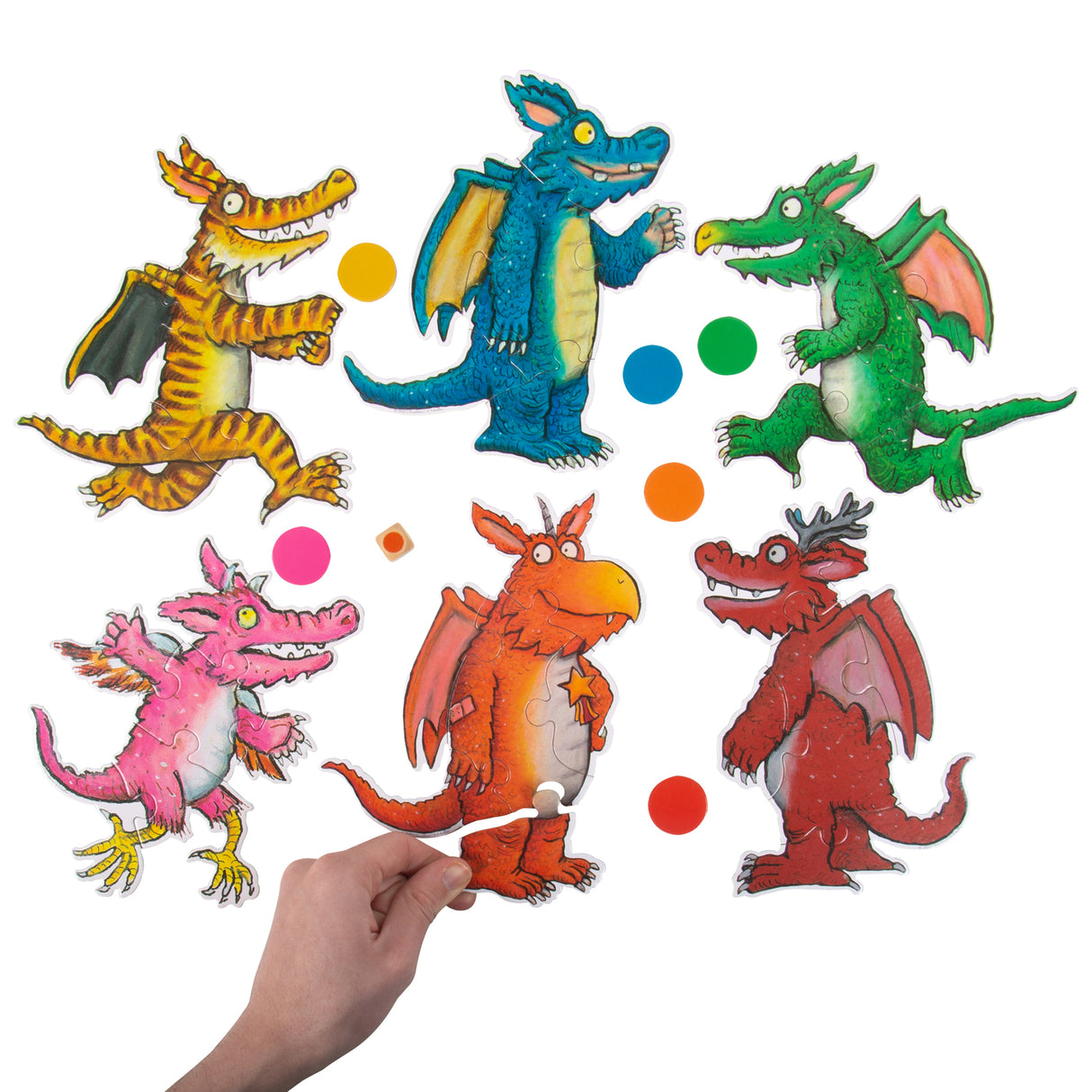 Der Grüffelo - Baue einen Zogg Drachen Gesellschaftsspiel Grüffelo Puzzle