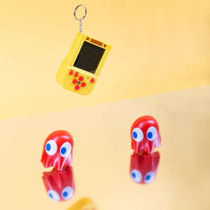 Pac-Man Retro Arcade Spiel Schlüsselanhänger mit Sound