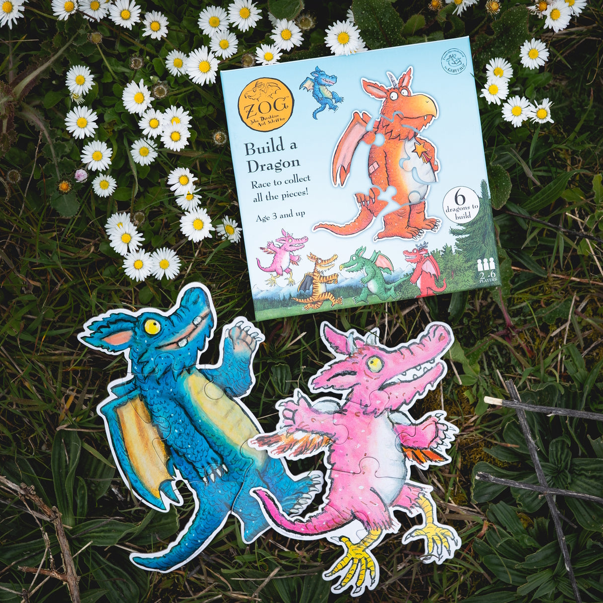 Der Grüffelo - Baue einen Zogg Drachen Gesellschaftsspiel Grüffelo Puzzle