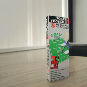 Fußball Toilettenspiel für das Badezimmer - für große Geschäfte wie ein Profi!
