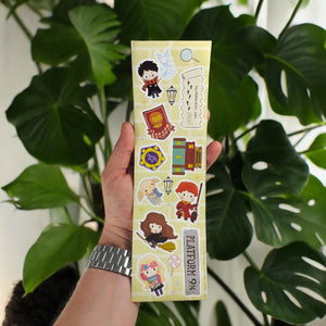 Harry Potter Hogwarts Sticker Set mit 50 Stickern für Potterheads