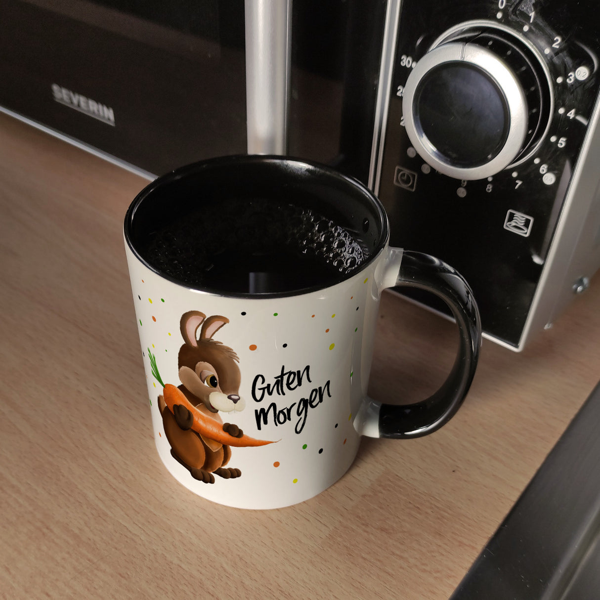 Guten Morgen Hase Kaffeebecher