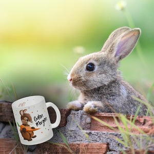 Guten Morgen Hase Kaffeebecher
