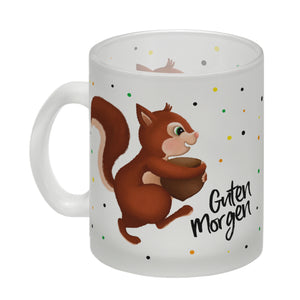 Guten Morgen Eichhörnchen Kaffeebecher