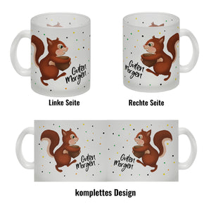 Guten Morgen Eichhörnchen Kaffeebecher
