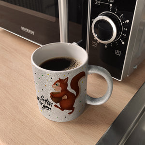 Guten Morgen Eichhörnchen Kaffeebecher