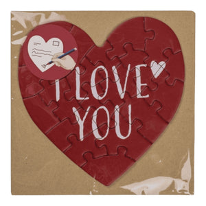 Valentinstag Herz Puzzle in zufälliger Variante