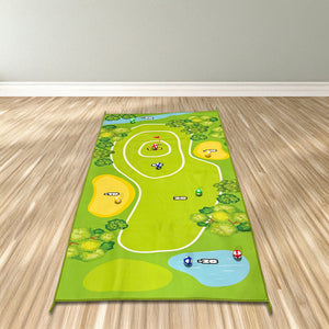 Indoor Golf Bürospiel mit Schläger und Bällen