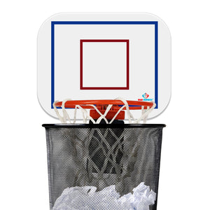Basketball-Bürospiel für den Mülleimer