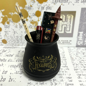 Harry Potter Kessel Stiftehalter mit 3 Stiften und Lineal