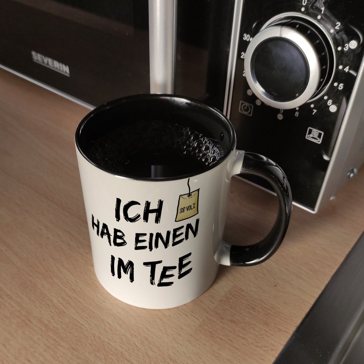Kaffeebecher mit Spruch: Ich hab einen im Tee
