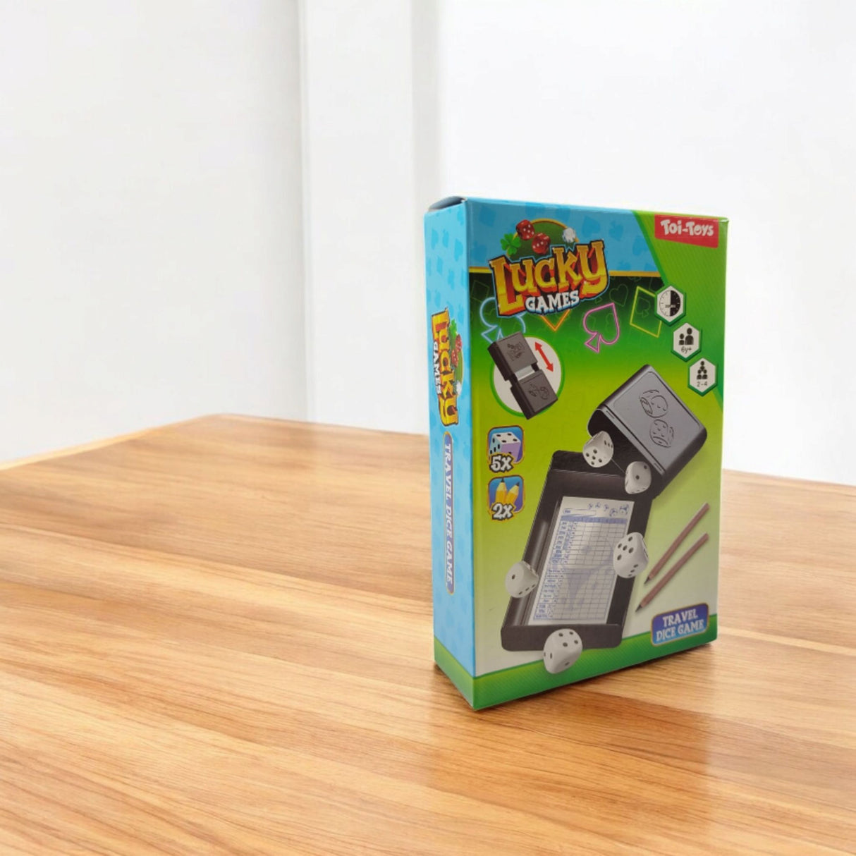 All-in-one Würfelspiel - Reise Spiel mit Transportbox