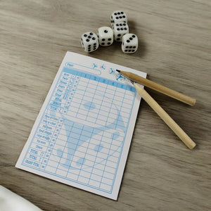 All-in-one Würfelspiel - Reise Spiel mit Transportbox