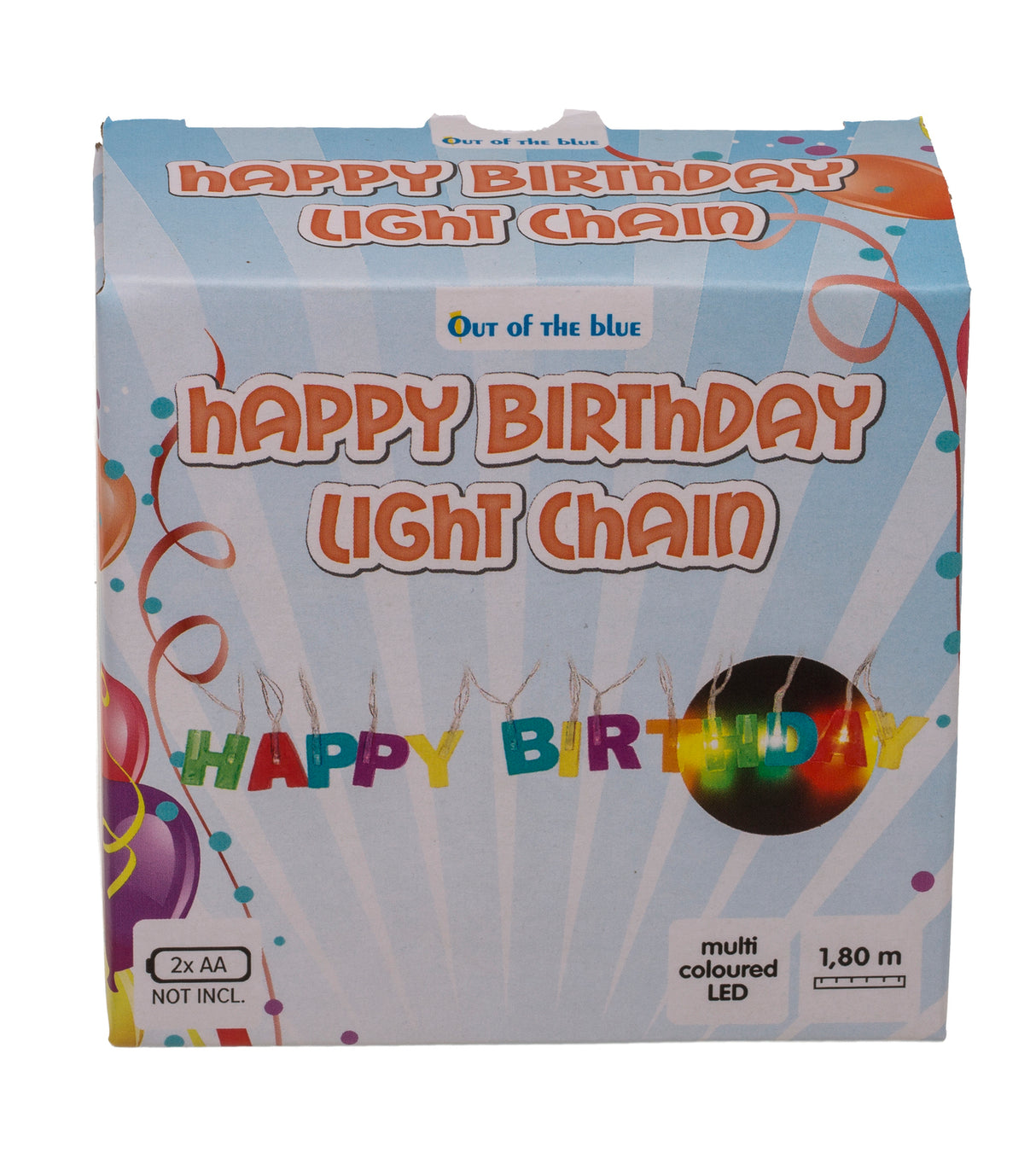 Happy Birthday Lichterkette Geburtstagsdeko