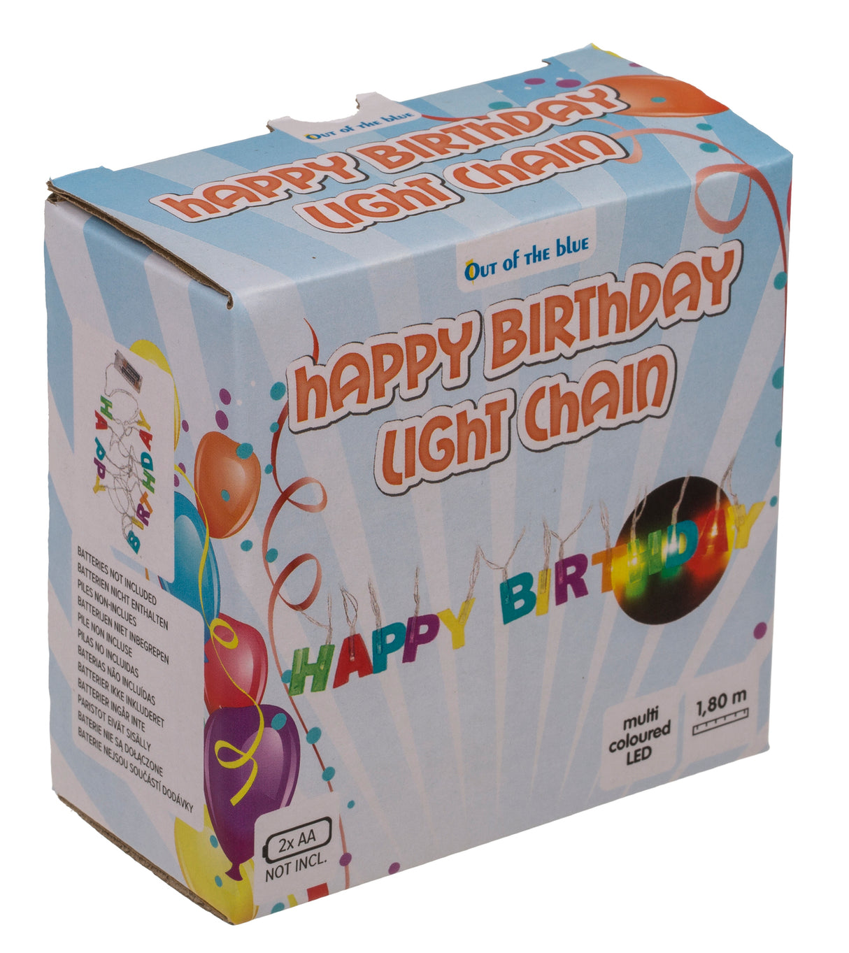 Happy Birthday Lichterkette Geburtstagsdeko